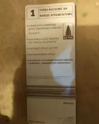 Pióro kulkowe atramentowe — ujęcie 2