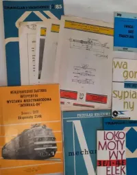 PKP Reklamy Książki Foldery Zestaw Vintage PRL — ujęcie 2
