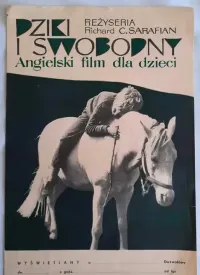Plakat Filmowy Dziki i Swobodny ok. 1970 r. Oryginał Vintage PRL — ujęcie 2