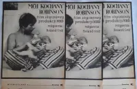 Plakat Filmowy Mój Kochany Robinson ok. 1970 r. Oryginał Vintage PRL — ujęcie 2