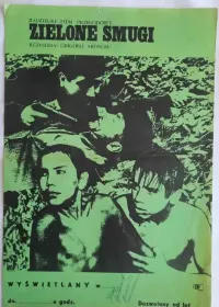 Plakat Filmowy Zielone Smugi ok. 1970 r. Oryginał Vintage PRL — ujęcie 2