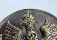 Plakieta Orzeł Stanisław August Poniatowski z armatami i szablami (owalna) — ujęcie 2
