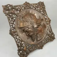 Płaskorzeźba z brązu. Rzymski wojownik. 45 cm — ujęcie 3