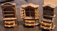 Playmobil mebelki dla domku dla lalek II połowa XX wieku — ujęcie 2