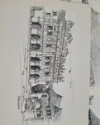 Pocztowki Kazimierz Dolny grafiki Józef Tarłowski — ujęcie 4