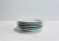 Podstawki pod filiżanki Vintage Karolina / Talerzyki pod filiżanki PRL — ujęcie 3