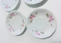 Podstawki pod filiżanki Vintage Karolina / Talerzyki pod filiżanki PRL — ujęcie 5
