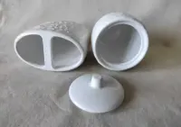Pojemniki ceramiczne białe łazienka kuchnia — ujęcie 2