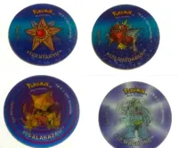 Pokemon Tazo 3D seria 1 i 2 zestaw 22 sztuk żetony retro kolekcja z lat 2001 2002 — ujęcie 2