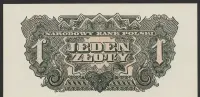 Polska 1 złoty 1944 - lubelska — ujęcie 2