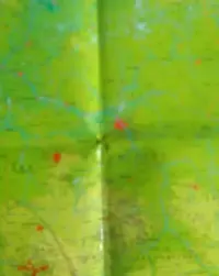 Polska mapa fizyczna, laminowana, jednostronna — ujęcie 4