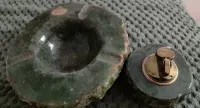 Popielnica z zapalniczką alabaster — ujęcie 4