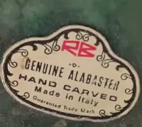 Popielnica z zapalniczką alabaster — ujęcie 3