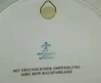 Porcelana niemiecka Furstenberg duży ozdobny talerz — ujęcie 4