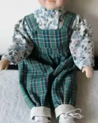 porcelanowa lalka chłopiec Vintage — ujęcie 3