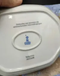 Porcelanowa Maselnica Kaiser Altair - vintage - design 2879 — ujęcie 4