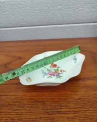 Porcelanowa Paterka Volkstedt - vintage - design - W — ujęcie 2