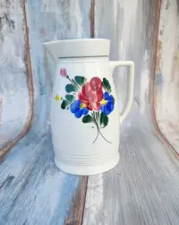 Porcelanowy dzbanek Lilien Porzellan - vintage  motyw kwiatowy — ujęcie 4