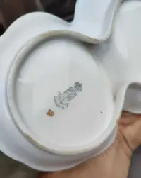Porcelanowy Kabaret Arzberg - Stara sygnatura - design K12 — ujęcie 5