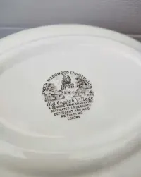 Porcelanowy półmisek - Angielska porcelana - Vintage - design W — ujęcie 4