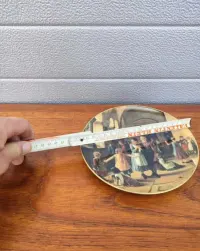 Porcelanowy talerz dekoracyjny Hutschenreuther - vintage - design - U — ujęcie 3