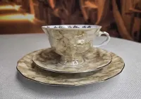Porcelanowy zestaw śniadaniowy Trio firmy Karolina — ujęcie 2