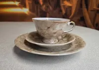 Porcelanowy zestaw śniadaniowy Trio firmy Karolina — ujęcie 2