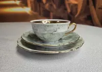 Porcelanowy zestaw śniadaniowy Trio firmy Wawel Wałbrzych — ujęcie 2