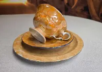 Porcelanowy zestaw śniadaniowy Trio firmy Wawel, Wałbrzych — ujęcie 4