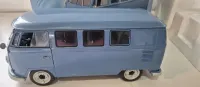 Prl Duży model auta  1:12 volkswagen kombi ogórek T1 rok1957 — ujęcie 5