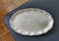 PRL półmisek metal duży — ujęcie 3