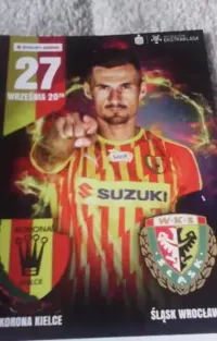 program meczowy Korona Kielce-Śląsk Wrocław 27 .09.2019 — ujęcie 3