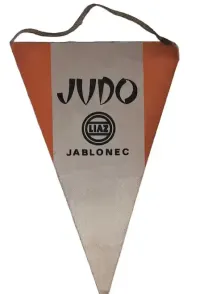 Proporczyk Judo Liaz Jablonec Czechosłowacja — ujęcie 4