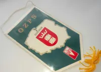 Proporczyk OZPS Siatkówka Gdańsk Herb — ujęcie 2