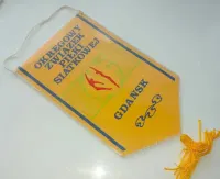 Proporczyk OZPS Siatkówka Gdańsk Herb — ujęcie 4