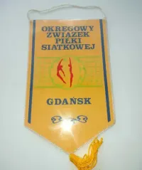 Proporczyk OZPS Siatkówka Gdańsk Herb — ujęcie 5