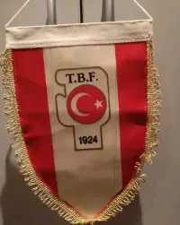 Proporczyk reprezentacji Turcji boks,  pięsciarstwo. — ujęcie 2