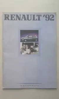 Prospekt 1992 Renault '92 — ujęcie 2