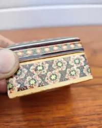 Puzderko drewno - ręcznie malowane - wykonane - design - u — ujęcie 3