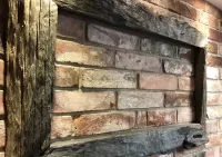 rama czarny dąb / dąb kopalny polski heban loft — ujęcie 4