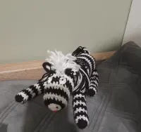 Rękodzieło zebra szydełko — ujęcie 2