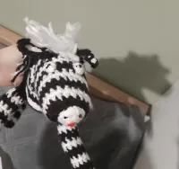 Rękodzieło zebra szydełko — ujęcie 5