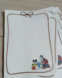 Retro Papeteria Listowa Myszka Miki PRL Unikat — ujęcie 2