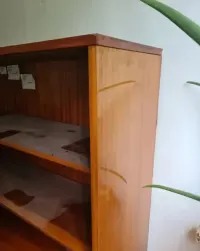 retro regał prl komoda kredens szafa meblościanka vintage mid century modern loft design polski — ujęcie 2