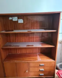 retro regał prl komoda kredens szafa meblościanka vintage mid century modern loft design polski — ujęcie 5