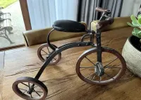 Rower trójkołowy Zabawka Dekoracja Vintage Trójkołowiec — ujęcie 3