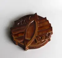 Rzadka ceramiczna plakieta medal PTTK TOK — ujęcie 4