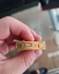 S.T. zapalniczka dupont french GOLD tone — ujęcie 4