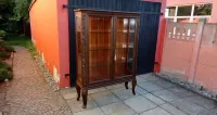 Salonowa Unikatowa Witryna Serwantka Dąb 1920 r. Antyk Po Renowacji — ujęcie 5