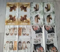 Serwetki decoupage - zwierzęta - 10 elementów — ujęcie 2